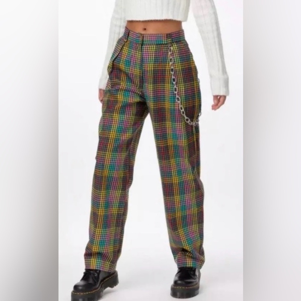 The Ragged Priest Multicolor Pants - Picture 4 of 4